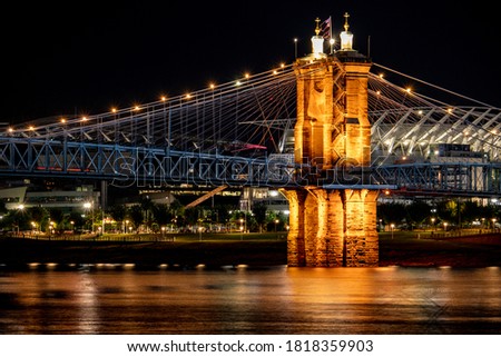 John A. Roebling Suspension Bridge Cincinnati Ohio