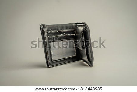 A wallet with nice lighting