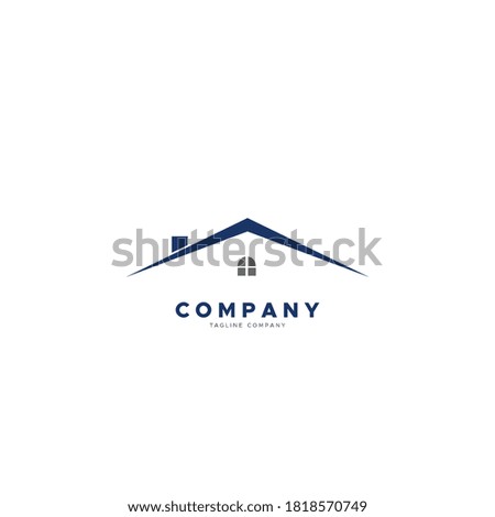 Real estate logo for company and business