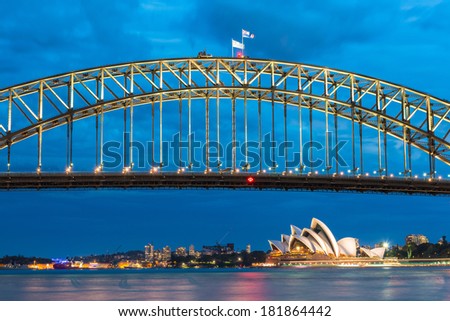 Harbor Bridge, Sydney Harbor