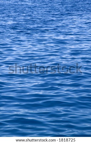 Blue summer sea background