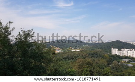 View from Mount Wonmi in Bucheon