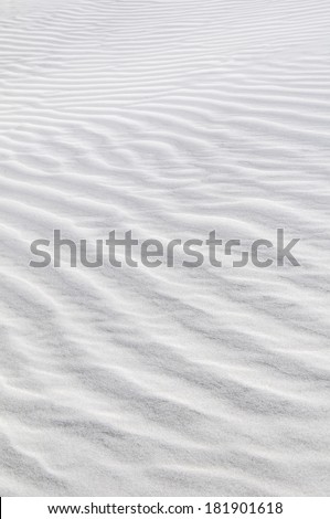 Beach abstract: Sand patterns created by the wind, St. Augustine, Florida, USA