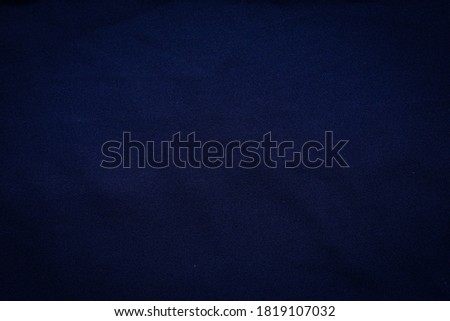 dark navy blue fabric for background. Royalty-Free Stock Photo #1819107032