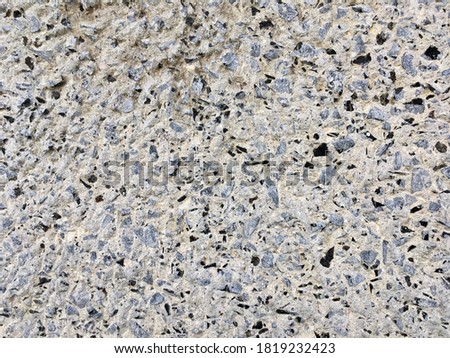 Small stone cement wall texture background 