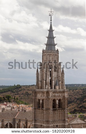 Tower of the Cathedral of Toledo, Spain