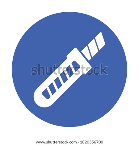 
Box cutter tool Vector Icon which can easily modify or edit
