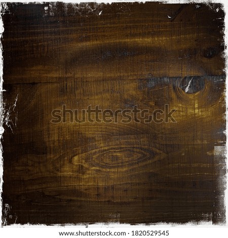 Closeup of dark wooden boards texture