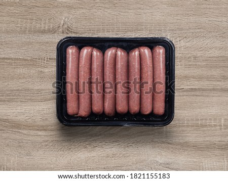 Download The Vacuum Packaged Sausages Stock Photos And Images Avopix Com