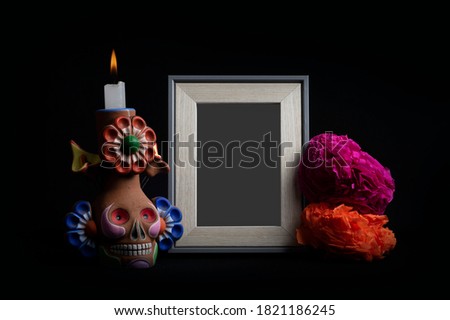 mini altar for day of the dead