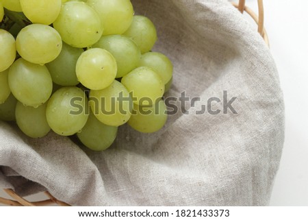 Japanese fruit, Honey Venus Grape in basket