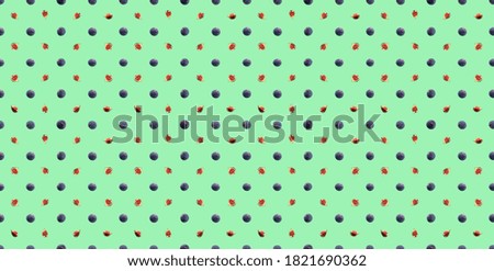 fig pattern. whole figs and cut. pattern isolated on pastel green background. wrapping paper concept.