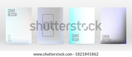 Set Pastel Soft Mesh. Vibrant Blue, Teal, Neon Concept. Trend Holographic Vector. Glossy Cover. Modern Soft Applications. Mobile illustration. Futuristic Network Template Design. Pattern 80s Product.