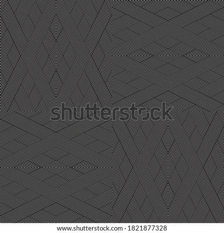 Pattern with oblique black lines