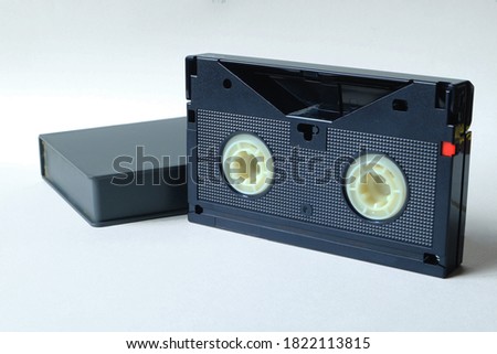 Beta cam cassette, closeup, Vintage