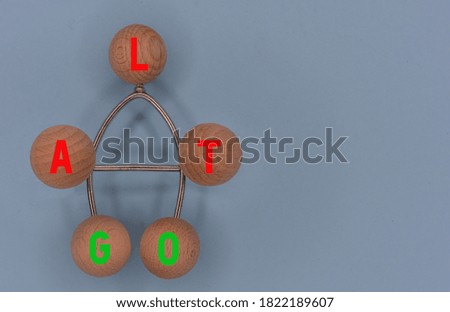 Circular wooden shapes suitable for letters and writings