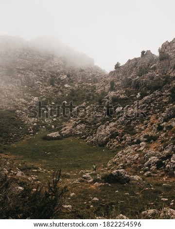 Rocky mountain hike in lebanon.