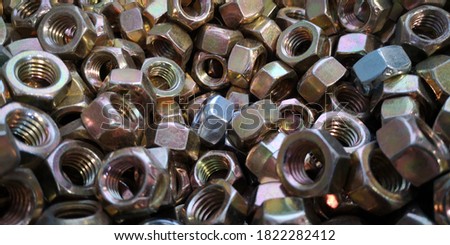 coupling bolts with silver nuts