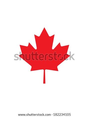 Vector Canadian Maple Leaf Icon