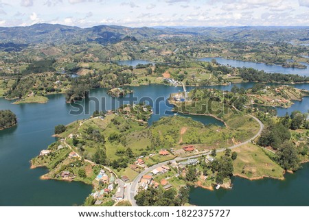 View from the Rock of Guatape (Colombia)