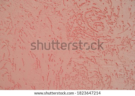 Pink bright texture for designer background. Gentle classic texture. Colorful background. Colorful wall. Topcoat bark beetle.