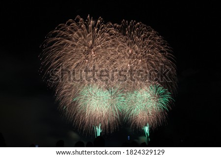 2017 Nagaoka Fireworks Festival in Japan