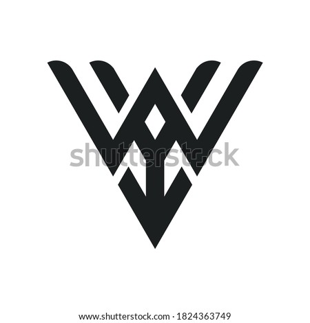Monogram Letter W & Y Business Company Vector Logo Design