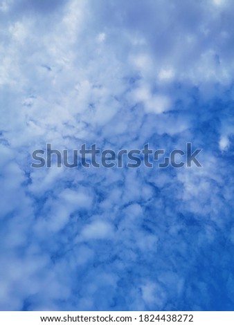 Abstract background texture of sky and clound​ to natural atmosphere  