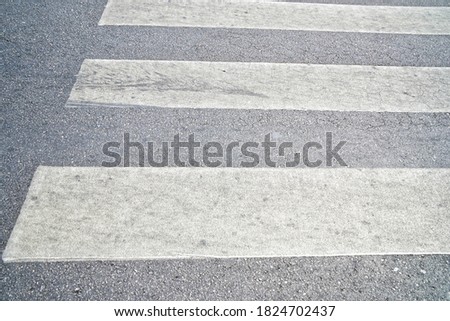part crosswalk on road, abstract background
