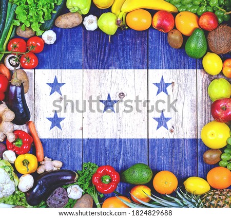 Fresh fruits and vegetables from Honduras
