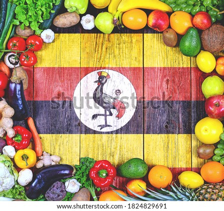Fresh fruits and vegetables from Uganda