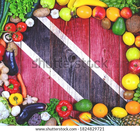 Fresh fruits and vegetables from Trinidad and Tobago