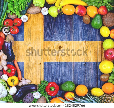 Fresh fruits and vegetables from Sweden