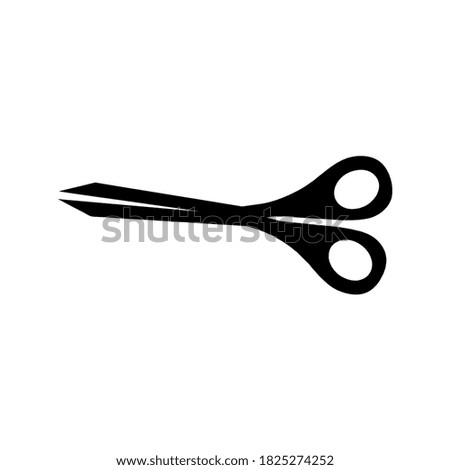 scissors icon vector illustration logo template