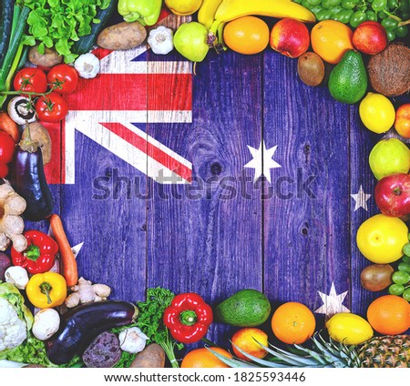 Fresh fruits and vegetables from Australia