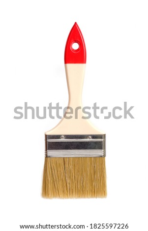 Hammers finishing brush isolateed on white background
