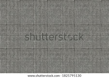 seamless glen plaid texture pattern Royalty-Free Stock Photo #1825795130