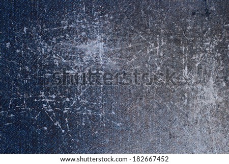 scratched abstract denim texture, grungy background for your design