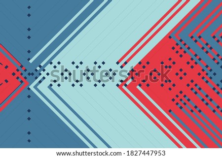 Vector Minimal abstract line colorful  dark background. Colorful  lines circuit board pattern. Opart stripes. Modern lines, geometric line stripes. shapes background.