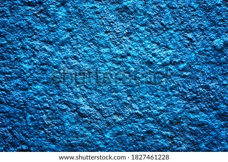 Blue cement wall texture. Abstract cement wall texture and city background