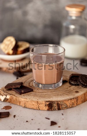 Cacao drink breakfast food photography