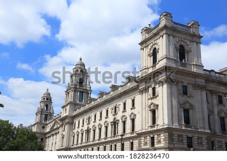 Her Majesty's Revenue and Customs (HMRC) - UK government tax office in London. Royalty-Free Stock Photo #1828236470