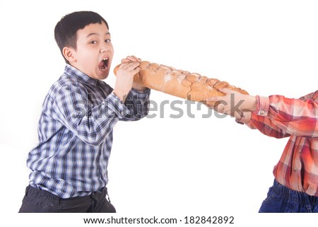 boys can't share bread