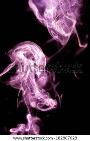 smoke lighting abstract