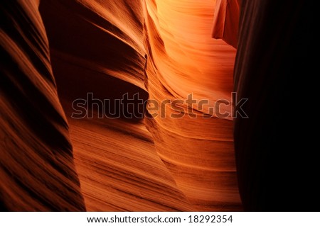 Antelope Canyon on the Navajo Indian Reservation