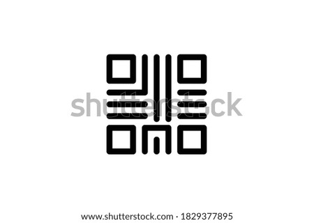 SEO Outline Icon - Barcode
