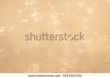 beige concrete old wall. cement texture. scuffs and cracks. Orange Royalty-Free Stock Photo #1829603546
