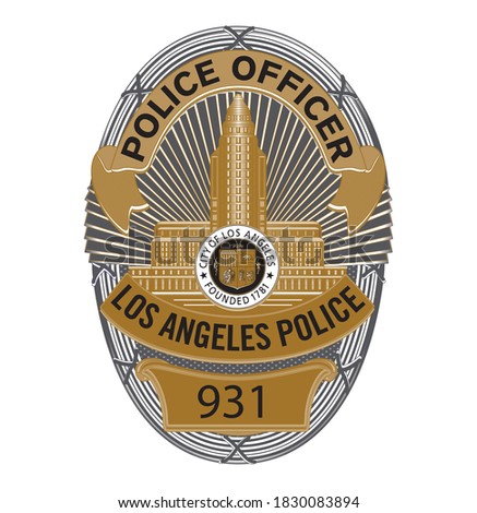 LOS-ANGELES-POLICE-LOGO Stock Vector Images - Avopix.com