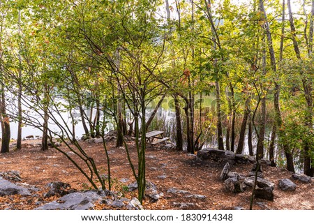 Autumn photos in Eğirdir, Aquarius Nature Park. Turkey Lake District.