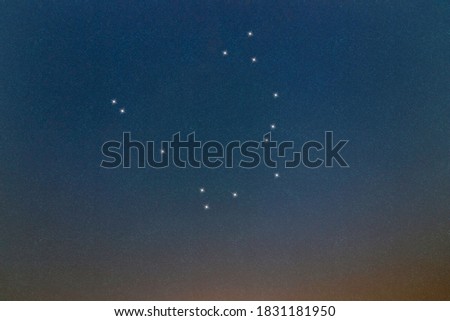Serpens star constellation, Night sky, Cluster of stars, Deep space, Serpent, Snake constellation 
